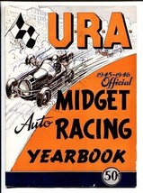 URA Midget Auto Racing Yearbook 1945-Rare-Gib Lilly - £145.38 GBP
