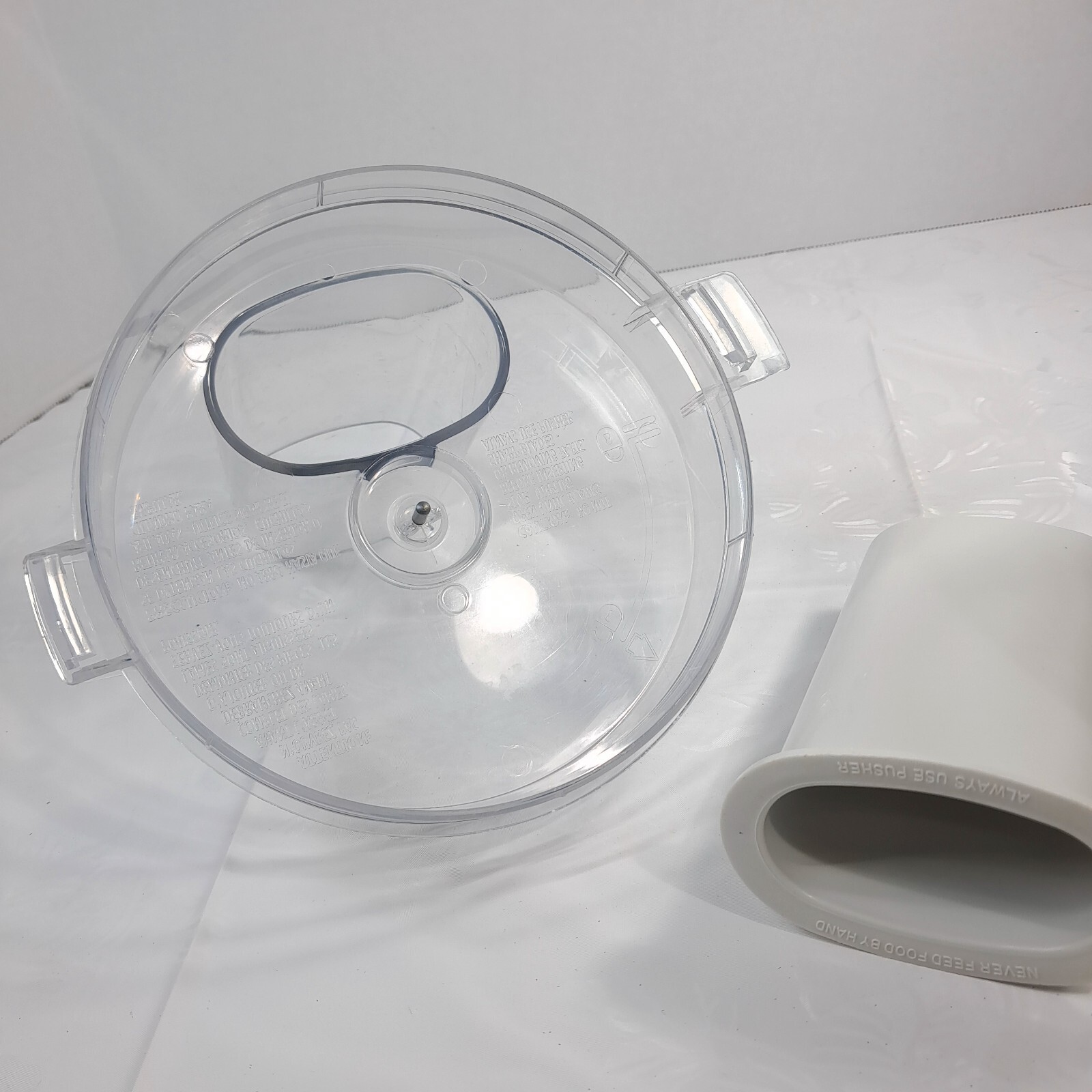 Hamilton Beach Food Processor Work Bowl lid pusher ONLY Replacement parts 702r Item image 6