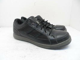 DAKOTA Mens Street Sport Steel Toe Steel Plate Lace-Up Shoes 3812 Black Size 10M - £19.61 GBP