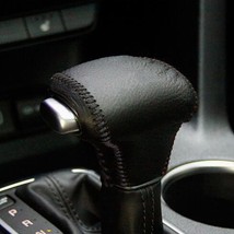  Leather Gear Shift Knob Cover Case for  Optima K5 K2 KX5 age 2017 2018 ... - £90.49 GBP