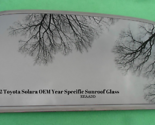 2002 TOYOTA SOLARA YEAR SPECIFIC OEM FACTORY SUNROOF GLASS FREE SHIPPING! - $205.00