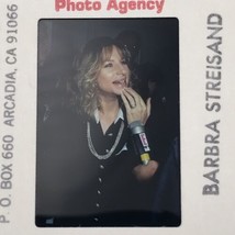 1992 Barbara Streisand at 44th Guild Awards Celebrity Transparency Slide #2 - £7.13 GBP