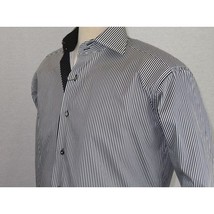 Mens Shirt J.Valintin Turkey Usa Egyptian Cotton Axxess Style 1f94-06 Black image 12