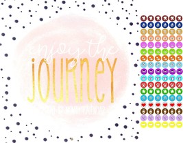 Enjoy The Journey - 12 Month 2020 Wall Calendar - with 100 Reminder Stickers-... - £7.75 GBP