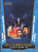 Star Wars 40th Anniversary Trading Card 2017 #75 Heir to the Empire - £1.25 GBP