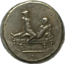 Ficha erótica de Spintria - Escena XI (Roman Brothel Token Restrike) - $18.55 CAD