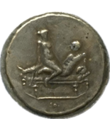 Ficha erótica de Spintria - Escena XI (Roman Brothel Token Restrike) - $13.22