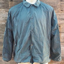 Vintage Windbreaker Jacket Mens Size L Navy Blue - £12.44 GBP
