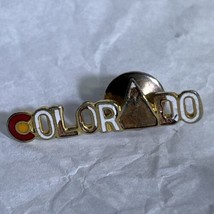 Colorado City State Souvenir Travel Tourism Enamel Lapel Hat Pin Pinback - £4.74 GBP