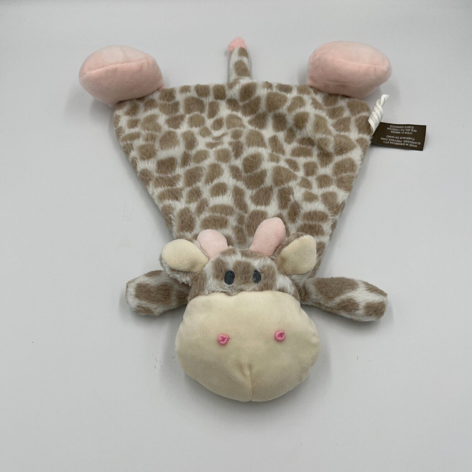 Demdaco Nat & Jules Luxurious Baby Sadie Giraffe 2013 Lovey Security Blanket - £19.25 GBP
