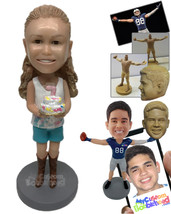 Personalized Bobblehead Gorgeous Girl With Birthday Cake - Parents &amp; Kids Babies - £71.31 GBP