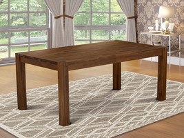 East West Furniture Wooden Lm7-0N-T Wood Dining Table Rectangular Tablet... - $590.99