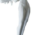Ebros 30.5&quot; Height White Figurine Bending Backwards Holding a Vine of Gr... - $186.99