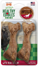 Nylabone Healthy Edibles Natural Wild Bison Chew Treats - Medium - £6.19 GBP+