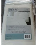 Truly Soft Everyday Sheet Set, White, Microfiber, Wrinkle Resistant, King - $33.83 CAD