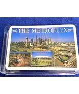 Vintage Playing Cards Dallas TX Sealed Dallas Landmarks The Metroplex Ho... - $112.05 MXN