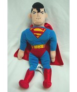 WB Studio Store 1999 DC Comics SUPERMAN 11&quot; Bean Bag Stuffed Animal TOY JLA - $25.79 CAD