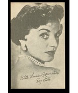 Vintage Hollywood Movie Star Advertising Card Kay Starr Iroquois Irish S... - £10.16 GBP