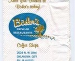 Bieler&#39;s Drive In Restaurants Oklahoma City Oklahoma &amp; Kingman Kansas Na... - £10.90 GBP