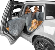 Medium Machine Washable Dog Car Seat Cover Car Door Protector Fits Sedan... - £125.62 GBP