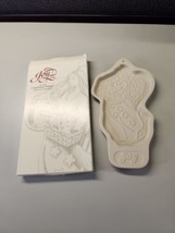 Longaberger 1996 &quot;JOY&quot; Pottery Angel Series Cookie Mold /Vintage With Box - $8.09