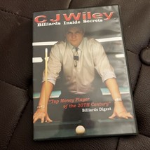 CJ Wiley Billiards Inside Secrets DVD Discover Your Best Game - £19.78 GBP