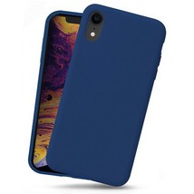 Liquid Silicone Gel Rubber Shockproof Case for iPhone XR 6.1″ MIDNIGHT BLUE - £6.02 GBP