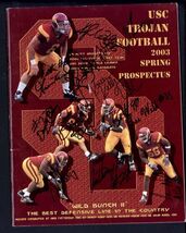 USC TROJAN FOOTBALL 2003 Spring Prospectus * SIGNED by 20 players SEE SCANS - $27.67