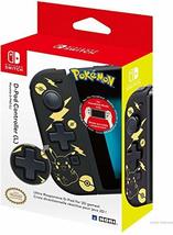 Hori Nintendo Switch D-Pad Controller (L) (Pokemon: Black &amp; Gold Pikachu) By - O - £24.94 GBP