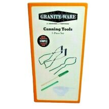 Granite Ware Canning Tools 5-pc Funnel Jar Wrench Magnetic Bubble Remove... - $582.32 MXN