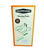 Granite Ware Canning Tools 5-pc Funnel Jar Wrench Magnetic Bubble Remove... - $32.00
