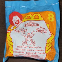 1996 McDonalds Disneys The Little Mermaid 8 Sebastian New in Package - £7.77 GBP