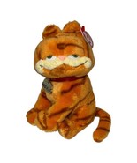 Ty Original Beanie Baby Garfield the Cat With Tags Vintage Stuffed Anima... - $267.12 MXN