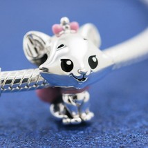 2020 Mother&#39;s Day Release Sterling Silver Disney  The Aristocats Marie Charm  - £13.43 GBP