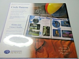 Crafting Creative Memories Collection Circle Patterns Custom Cutting Sys... - $14.82