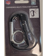  Carabiner Multi Tools Key Chain Seattle Seahawks Football NFL Clip Ring... - £18.00 GBP