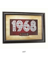 Your Year To Remember Framed with the Birth year anniversary 1965 - $38.94 CAD