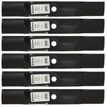 6 Mulching Blades fit John Deere M113517 ZTrak F620 Scotts S2048 S2348 48" Deck - $78.27