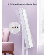 Nicetree Jewelry Cabinet with Full-Length Mirror, Standing Lockable Jewelry - $2,728.54 MXN