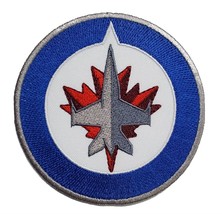 Winnipeg Jets NHL Hockey Embroidered Iron On Patch Stanley Cup 3.9&quot; - £8.82 GBP