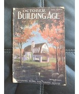 1913 October BUILDING AGE MAGAZINE - GREAT ADS &amp; PHOTOS - Vintage As is - £22.40 GBP