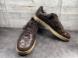 Aspics Onitsuka Sneakers Men 12M Tiger GSM Shoes Brown Leather Lace Up Comfort - $88.92