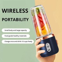 Portable Small Electric Juicer Stainless Steel Blade Juicer Cup Juicer Fruit Aut - £20.01 GBP+