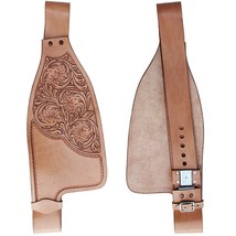 ANTIQUESADDLE Western Horse Saddle Replacement Leather Fenders Pair Set - £55.21 GBP