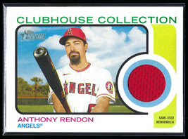 2022 Topps Heritage #CC-ARN Anthony Rendon Angels Clubhouse Collection Relic - £11.72 GBP