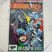 Vintage Bloodlines Outbreak DC Comic Book 2 Sealed 1993 Annual Superman - $13.63