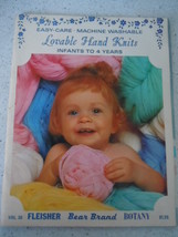 Vintage Lovable Hand Knits Infants to 4 Years Instruction Book - $4.99