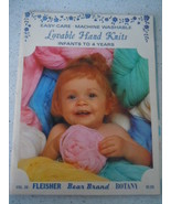 Vintage Lovable Hand Knits Infants to 4 Years Instruction Book - $6.83 CAD