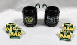 Tullamore Dew Irish WhiskeyToast the Bar Hanging Shot Glasses and Metal Pins - £19.43 GBP