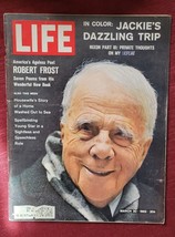 Vtg Life Magazine March 30, 1962 Poet Robert Frost Great Advertising - £7.46 GBP